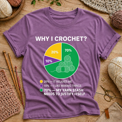 Why I Crochet ? T-Shirt