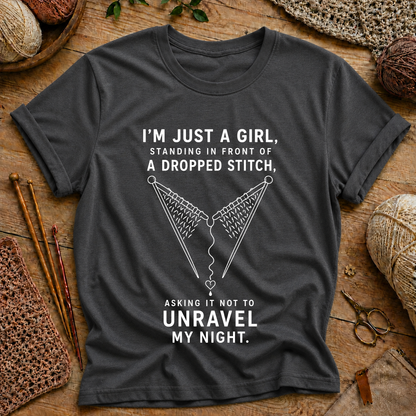 Knitting Humor T‑Shirt