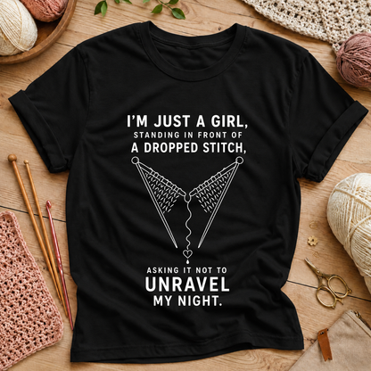Knitting Humor T‑Shirt