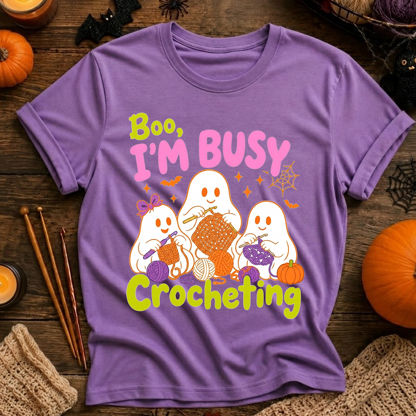 Boo, I’m Busy Crocheting T-Shirt