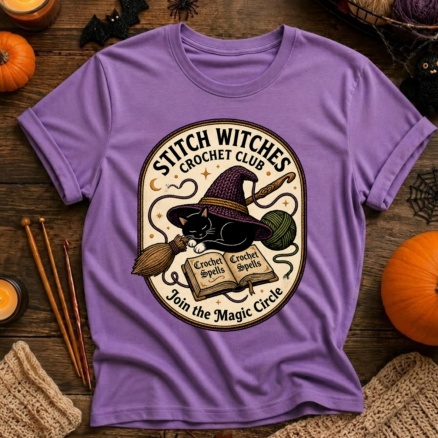 STITCH WITCHES CROCHET CLUB T-Shirt