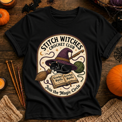 STITCH WITCHES CROCHET CLUB T-Shirt