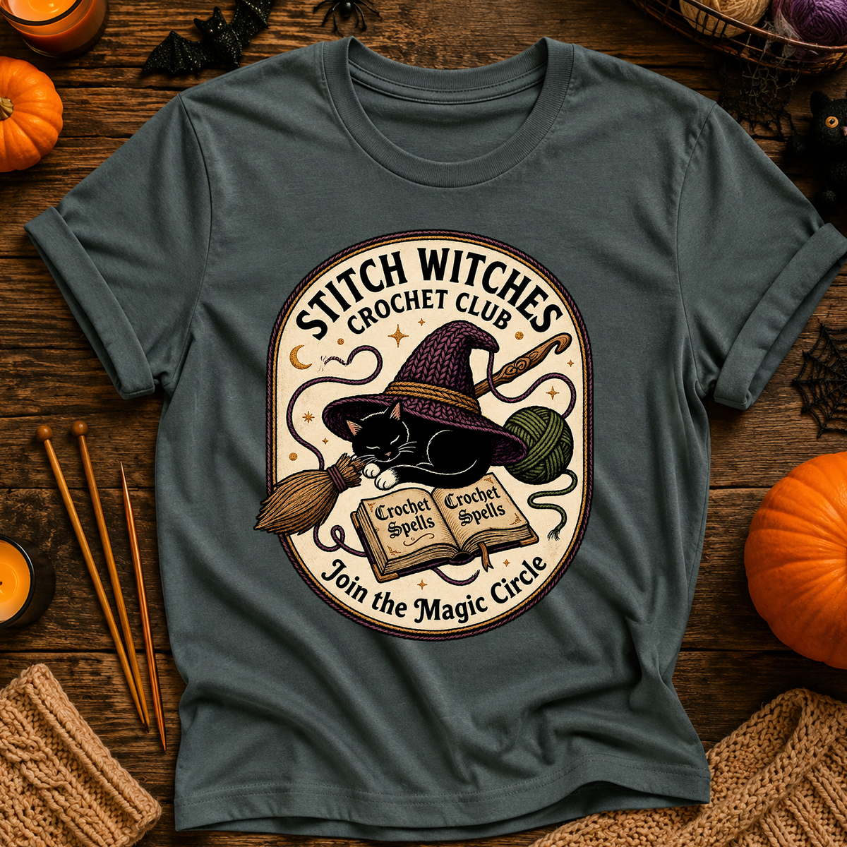 STITCH WITCHES CROCHET CLUB T-Shirt