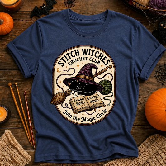 STITCH WITCHES CROCHET CLUB T-Shirt