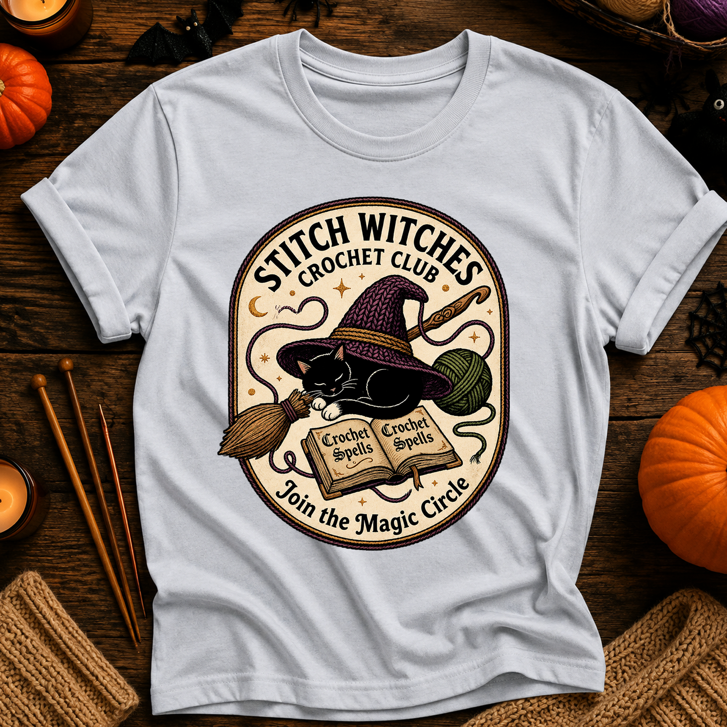 STITCH WITCHES CROCHET CLUB T-Shirt