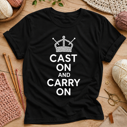 Cast On and Carry On T-Shirt