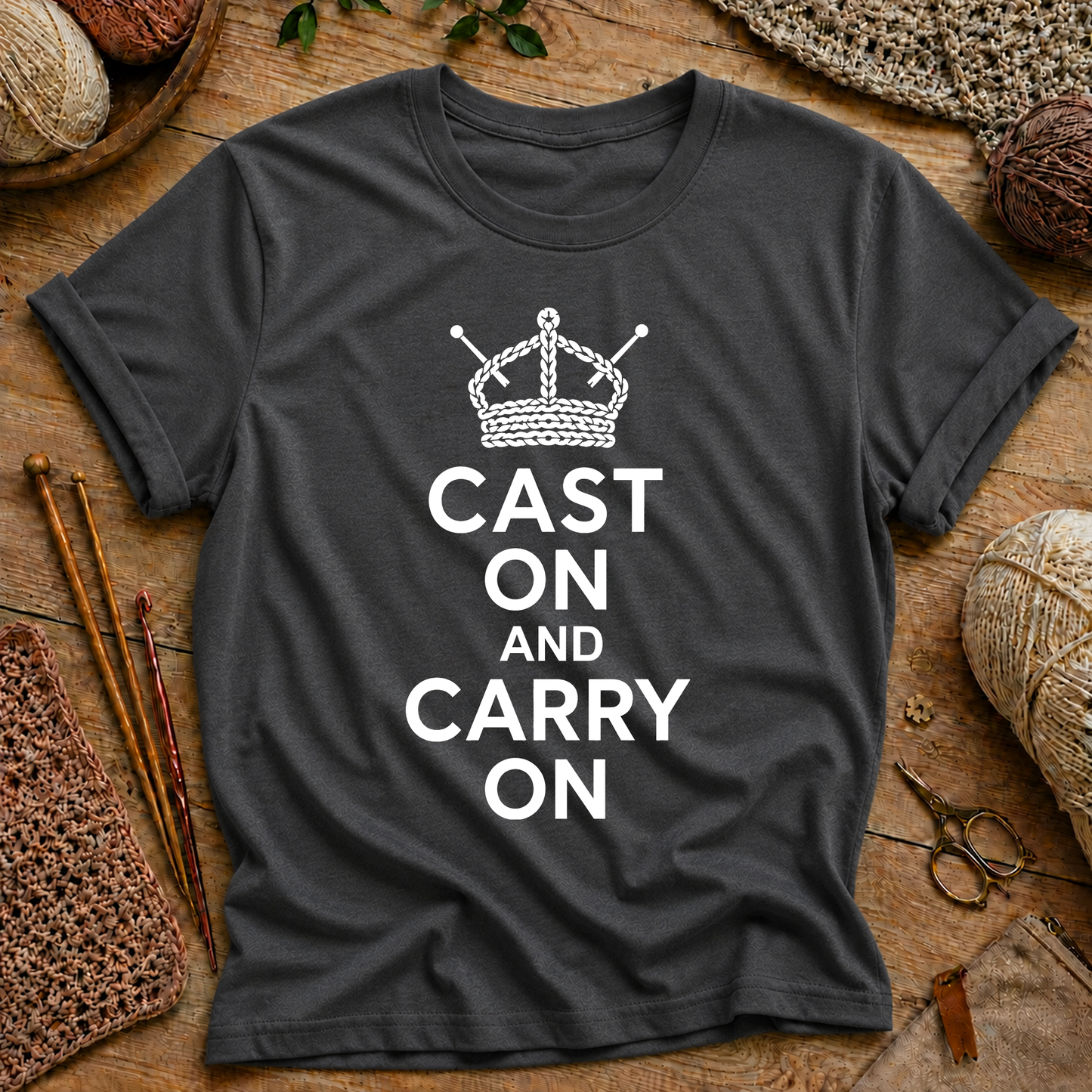 Cast On and Carry On T-Shirt