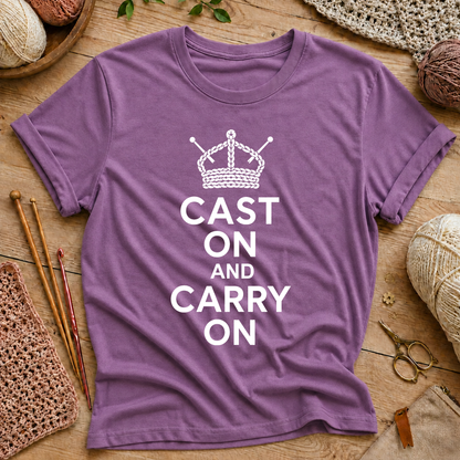 Cast On and Carry On T-Shirt