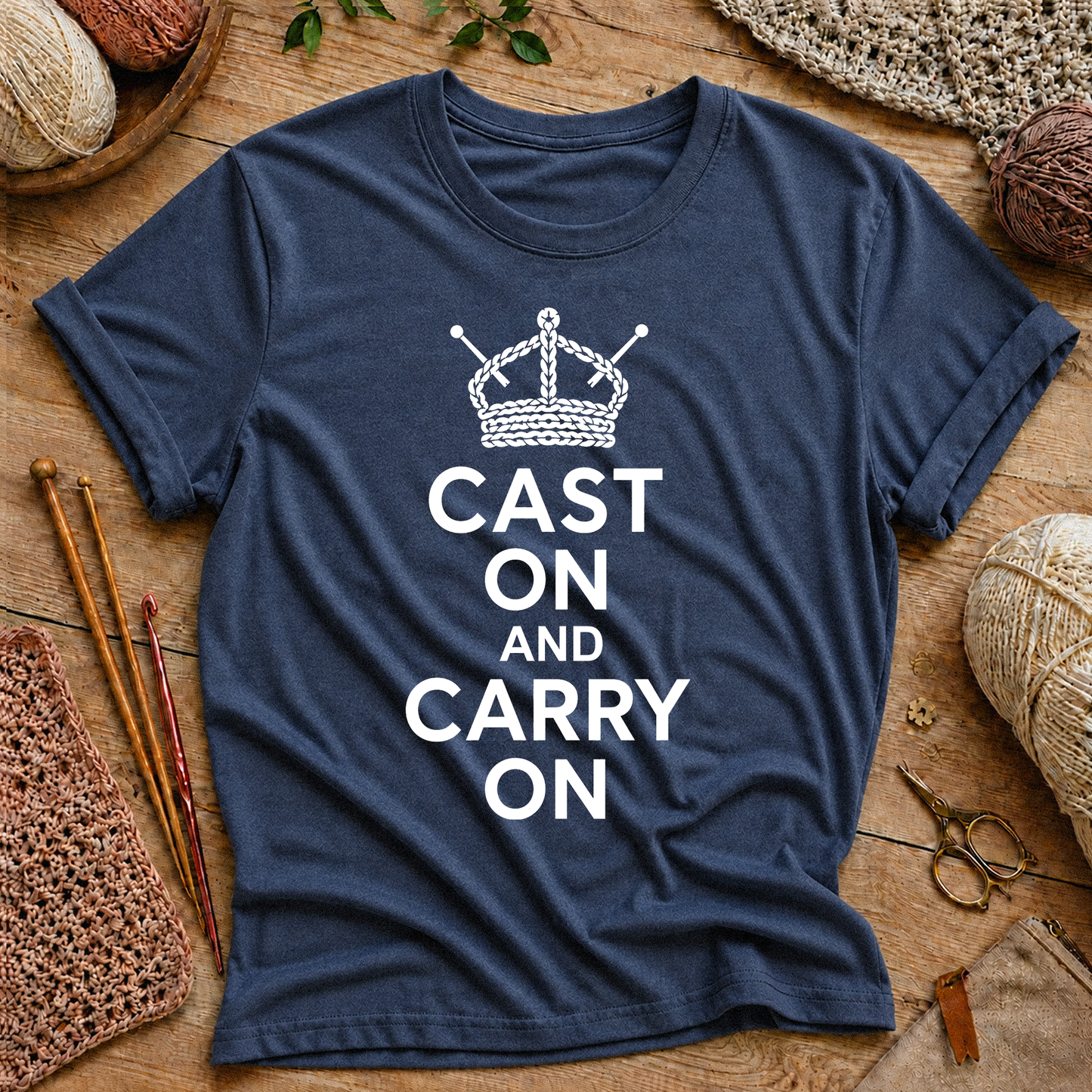 Cast On and Carry On T-Shirt