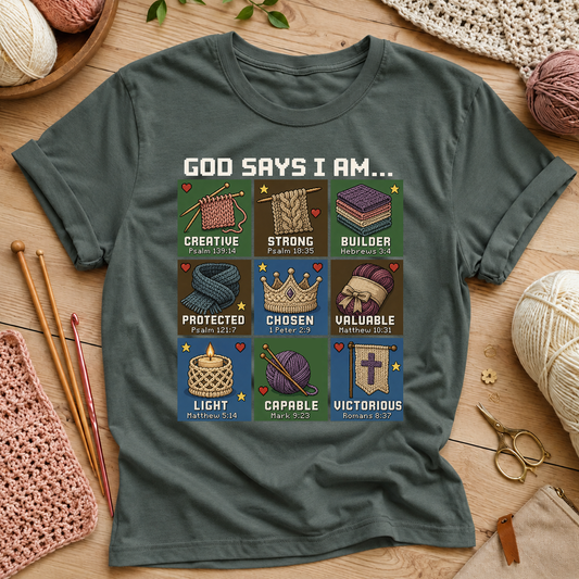 God Says I Am T-Shirt