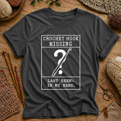 Crochet Hook Missing T-Shirt