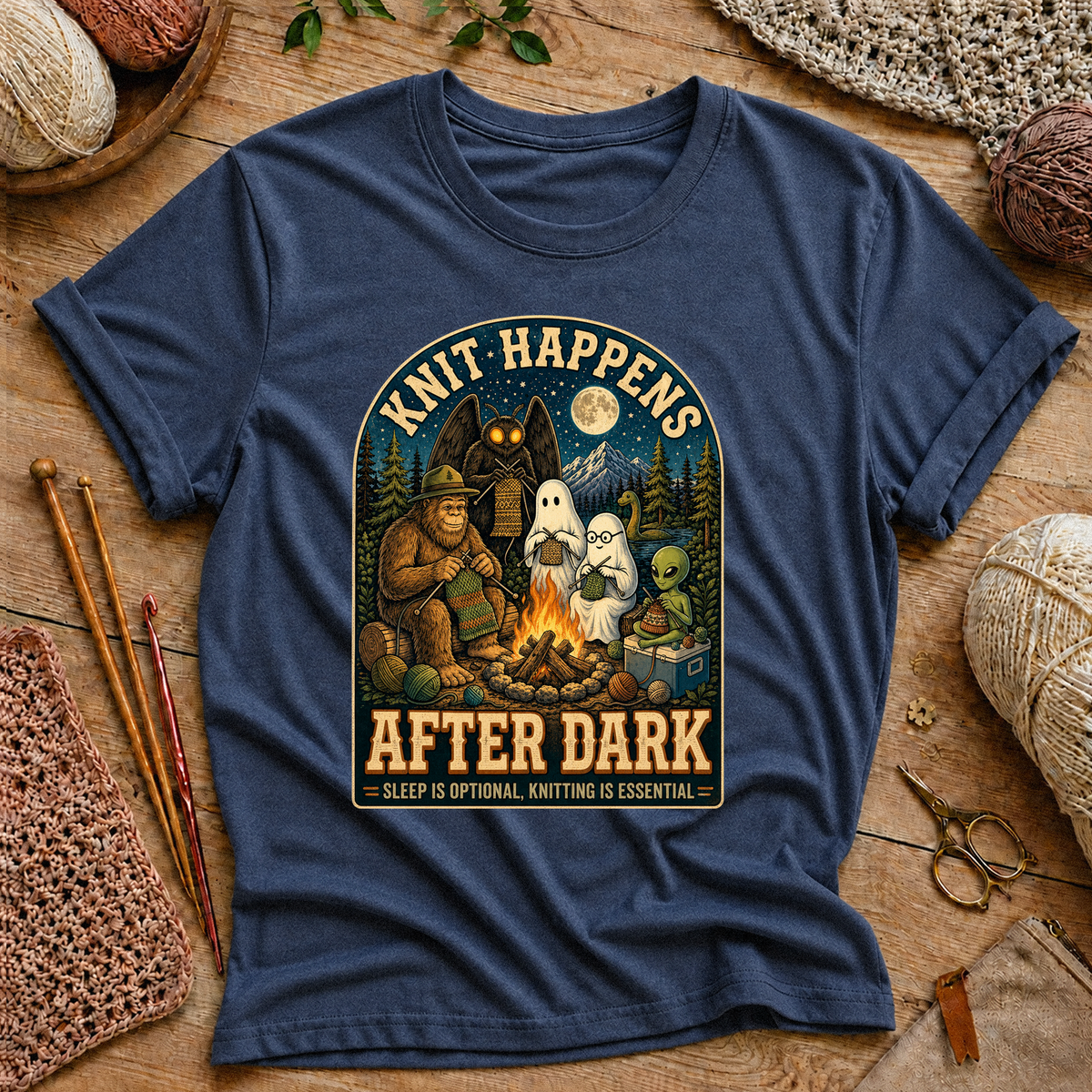 Knit Happens After Dark T-Shirt