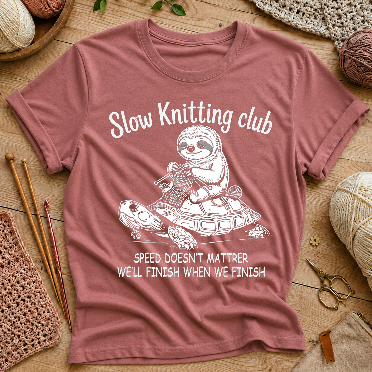 Slow Knitting Club T-Shirt