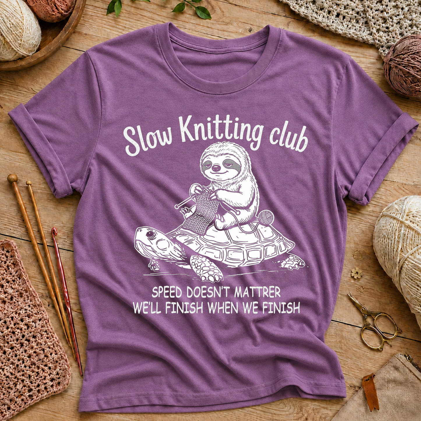 Slow Knitting Club T-Shirt