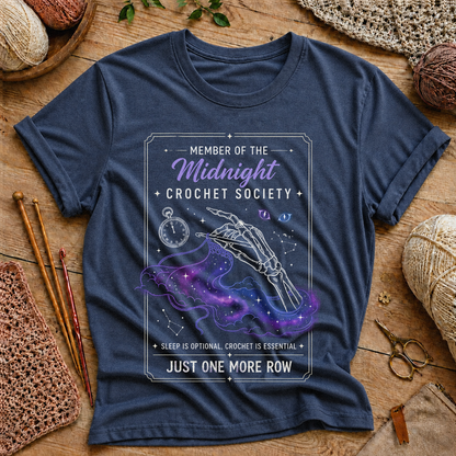 Midnight Crochet Society T-Shirt