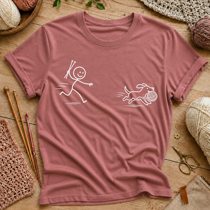 Knitting Lover T‑Shirt