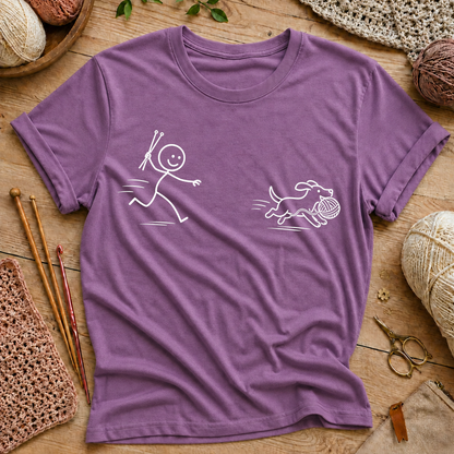 Knitting Lover T‑Shirt