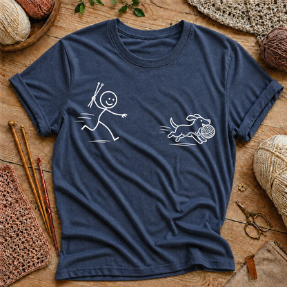 Knitting Lover T‑Shirt