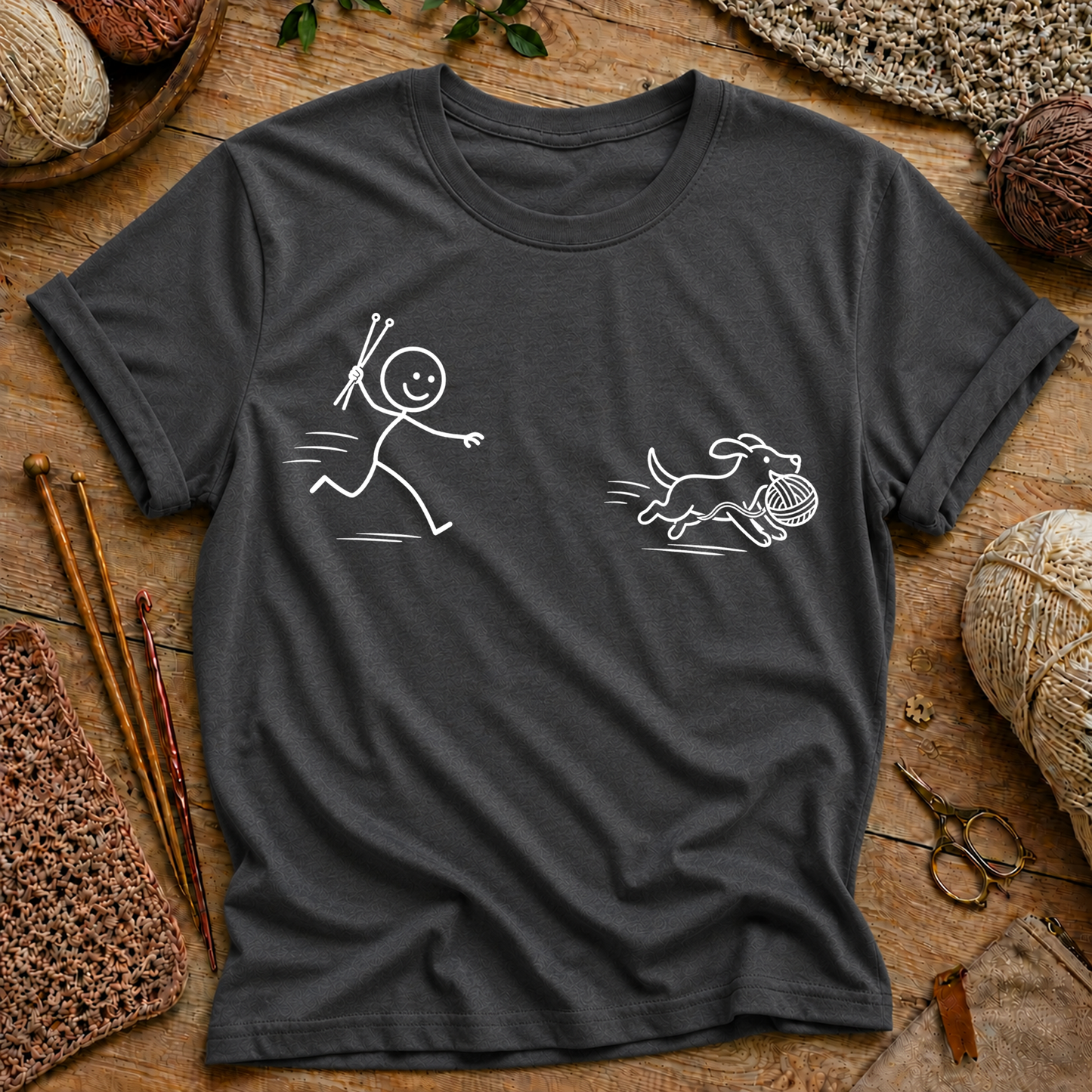 Knitting Lover T‑Shirt