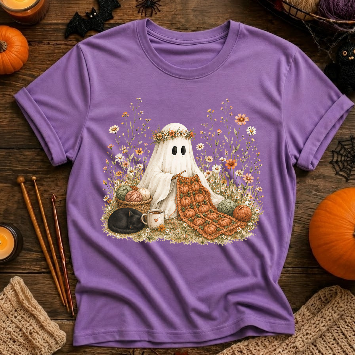 Halloween Crochet T-Shirt
