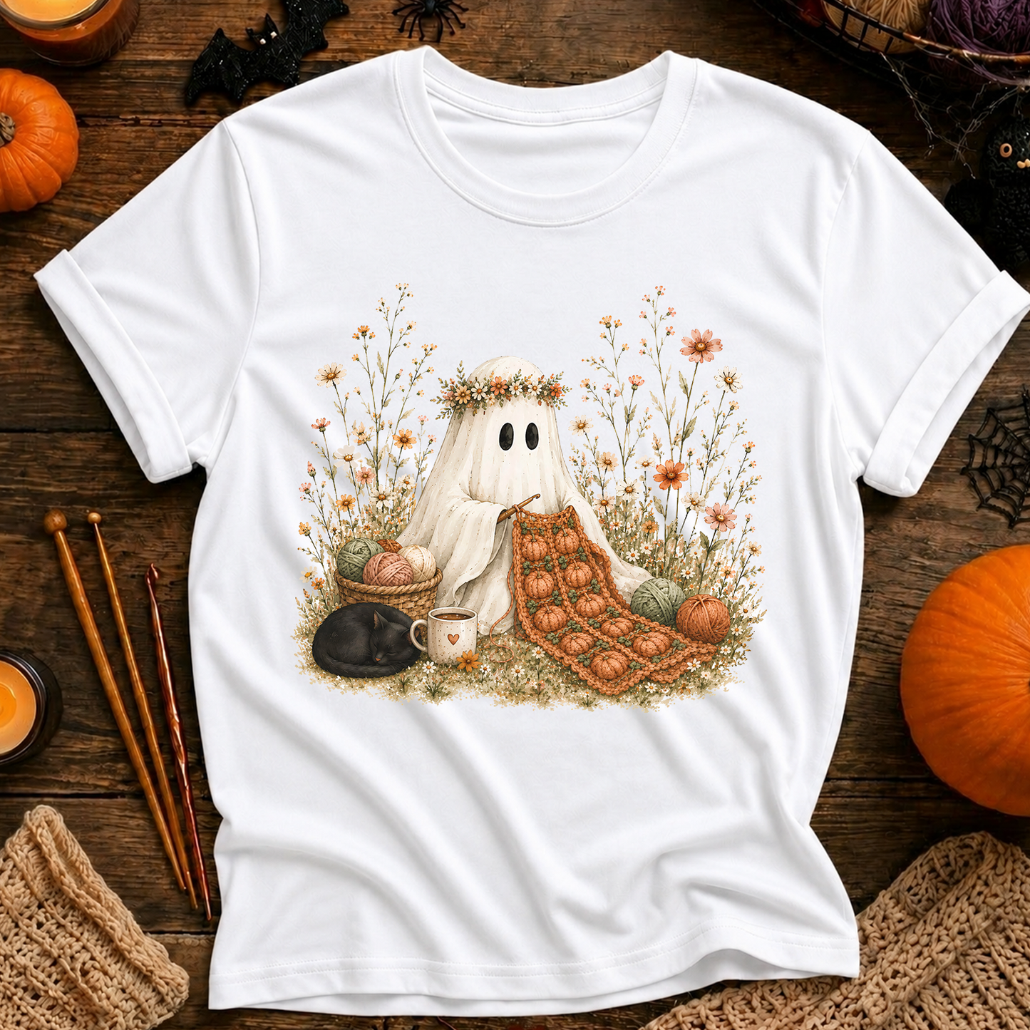 Halloween Crochet T-Shirt