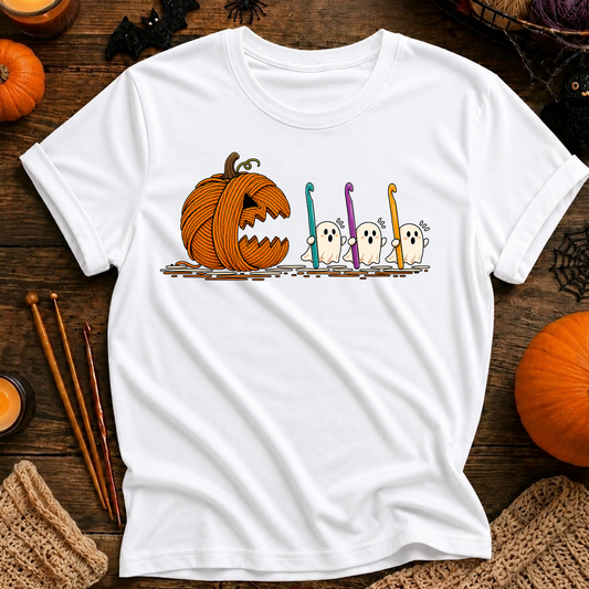 Spooky Yarn Muncher T-shirt