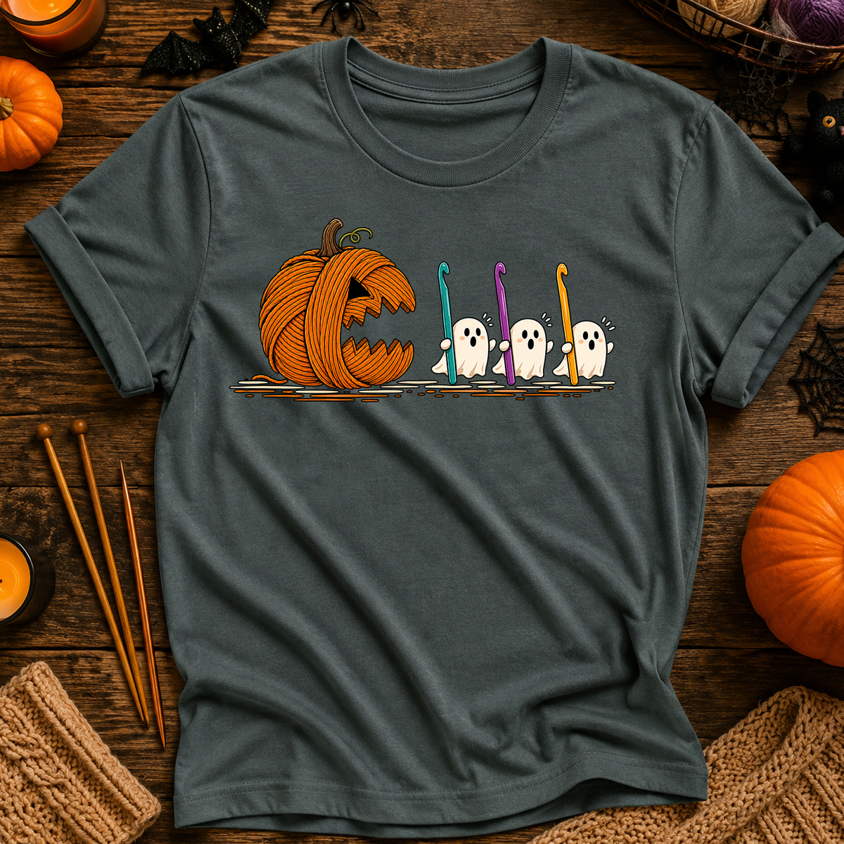 Spooky Yarn Muncher T-shirt