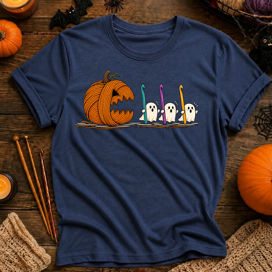 Spooky Yarn Muncher T-shirt