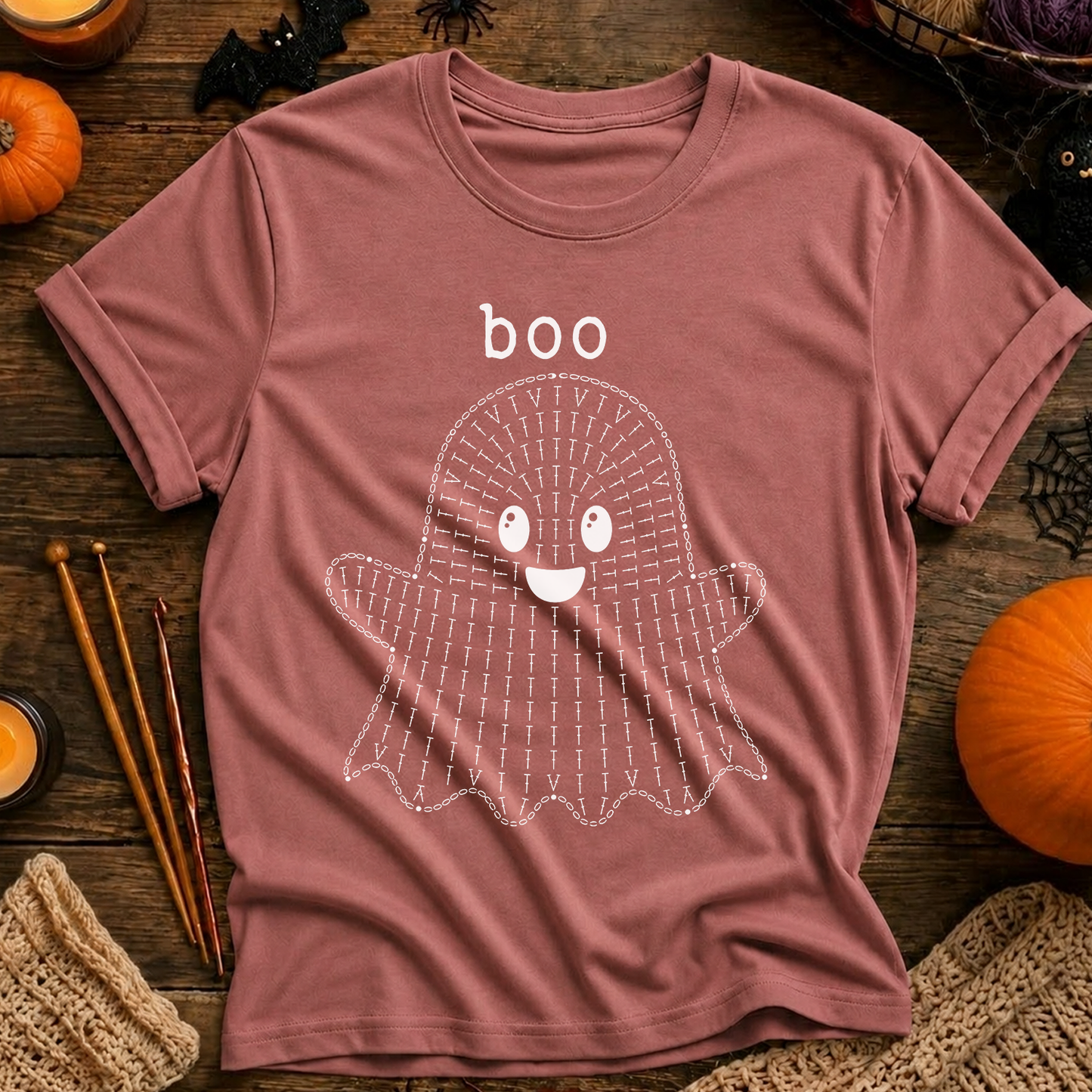 Halloween 'Boo' Ghost T-Shirt