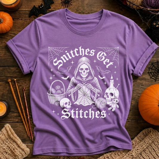 Snitches get Stitches T-Shirt