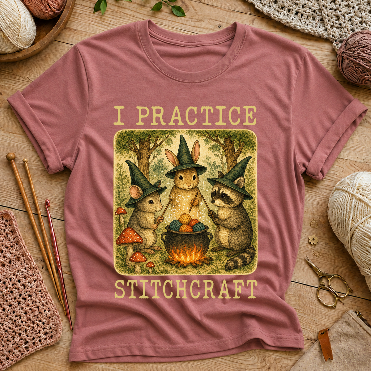 I Practice Stitchcraft T-Shirt