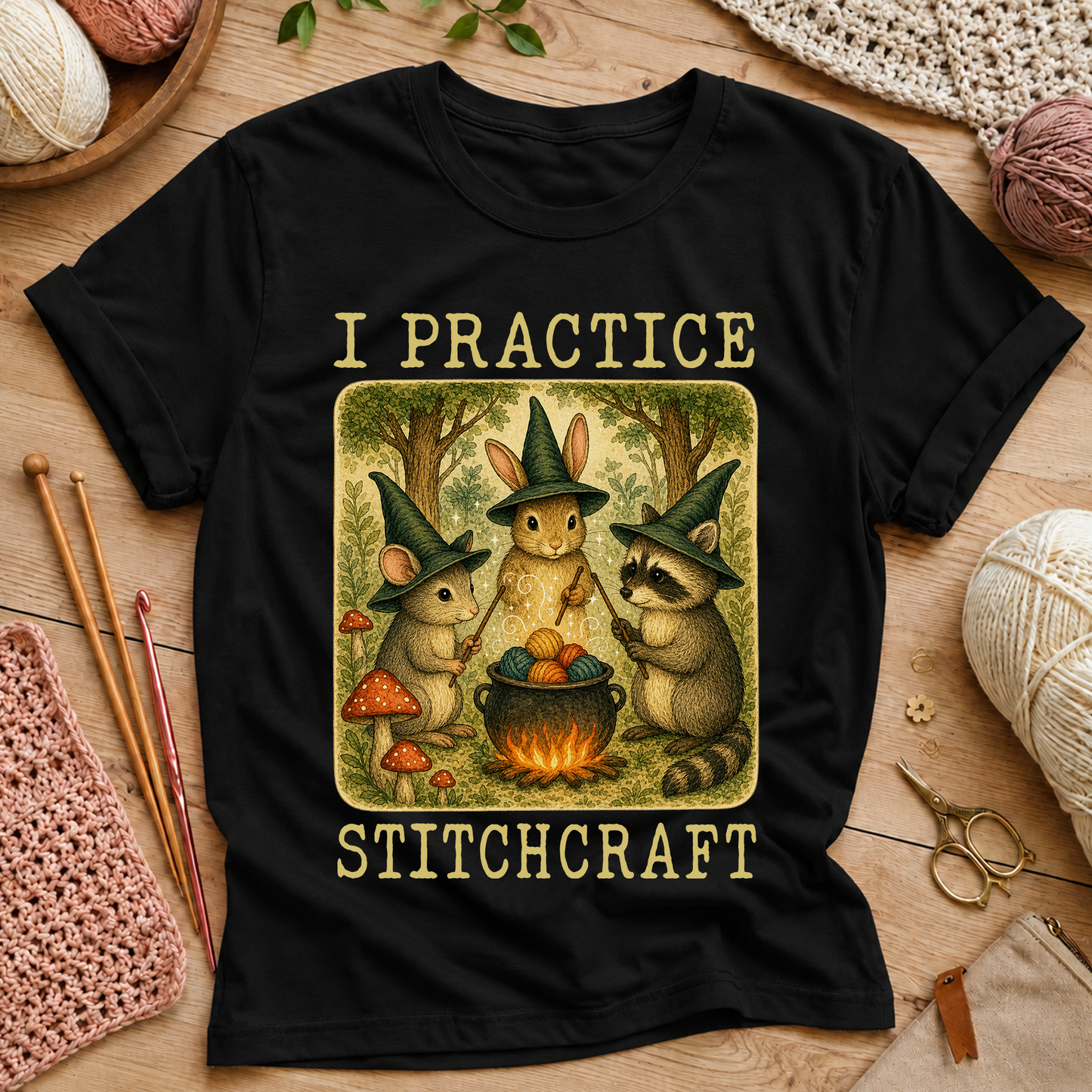 I Practice Stitchcraft T-Shirt