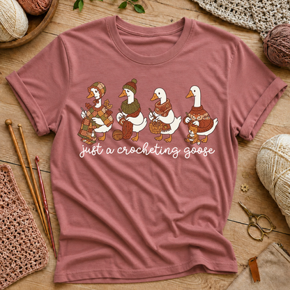 Crocheting Goose T‑Shirt