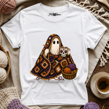 Cozy Halloween Knit Spooky T-Shirt