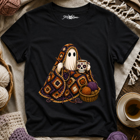 Cozy Halloween Knit Spooky T-Shirt