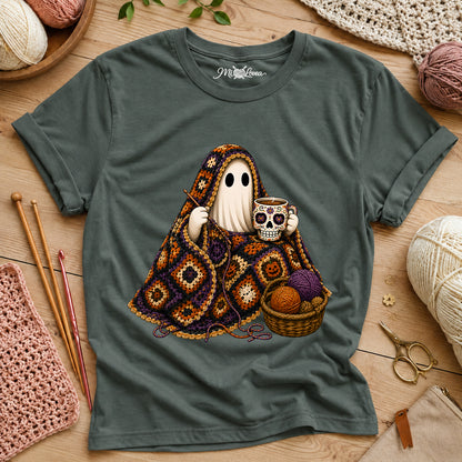 Cozy Halloween Knit Spooky T-Shirt