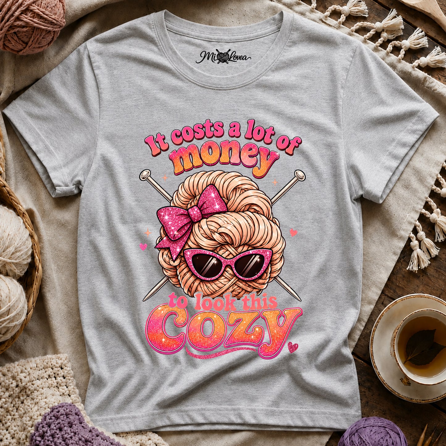 It Costs a Lot of Money to Look This Cozy T-Shirt