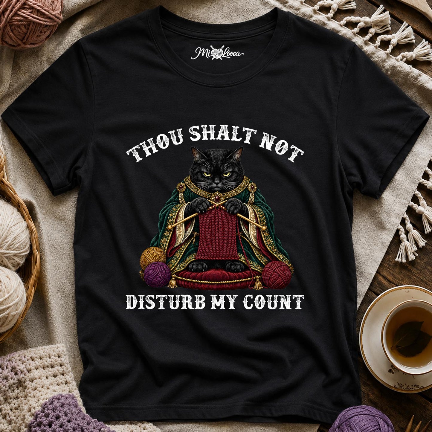 Thou Shalt Not Disturb My Count T-Shirt