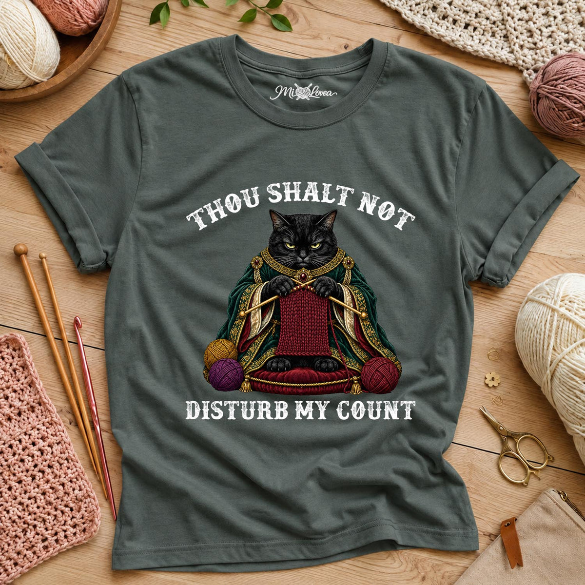 Thou Shalt Not Disturb My Count T-Shirt