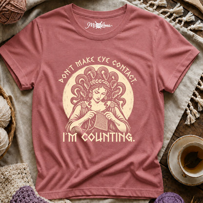 Don't Make Eye Contact I'm Counting T-Shirt