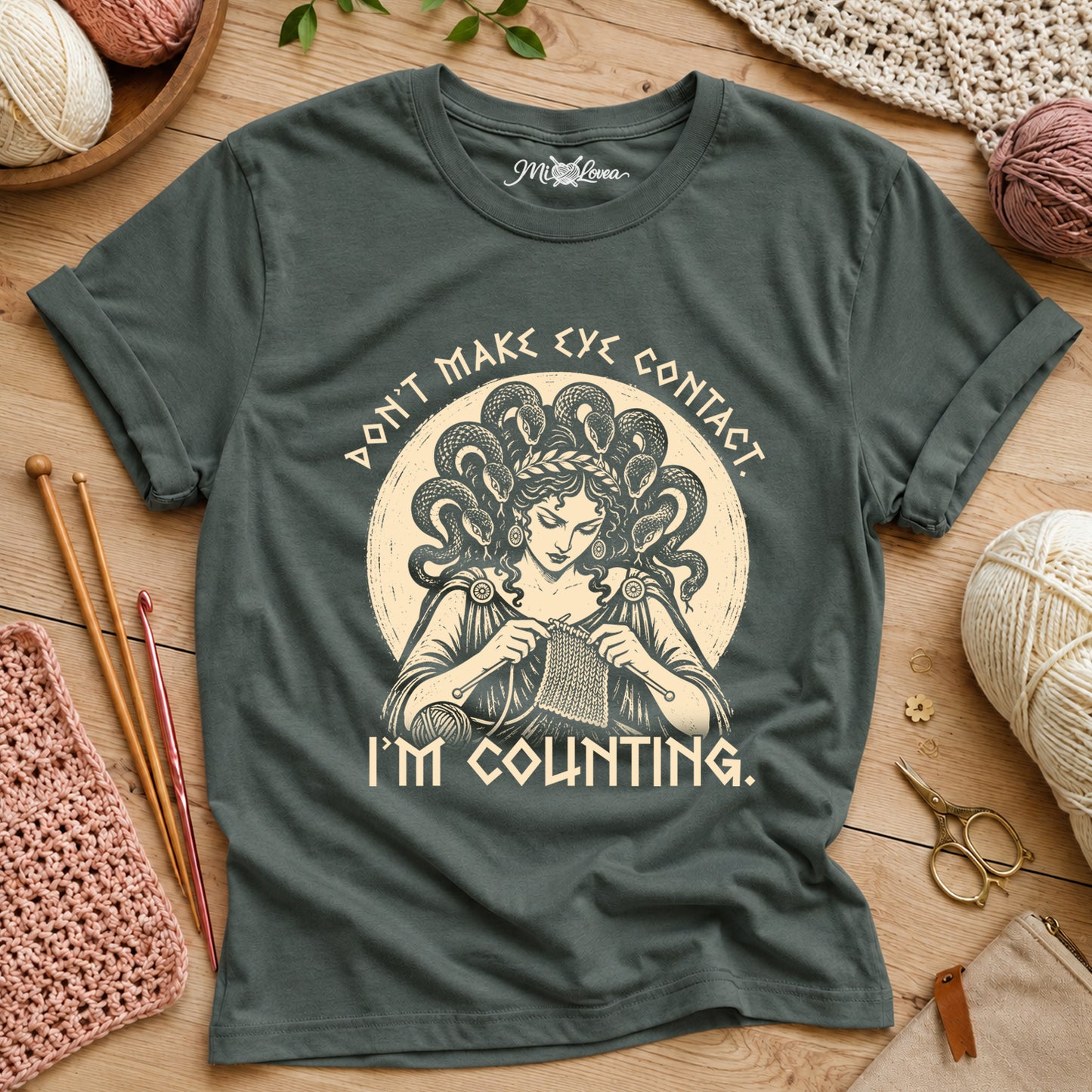Don't Make Eye Contact I'm Counting T-Shirt