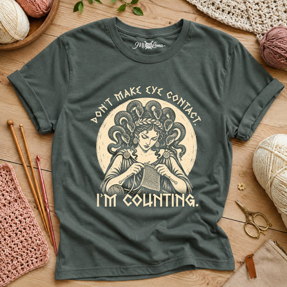 Don't Make Eye Contact I'm Counting T-Shirt
