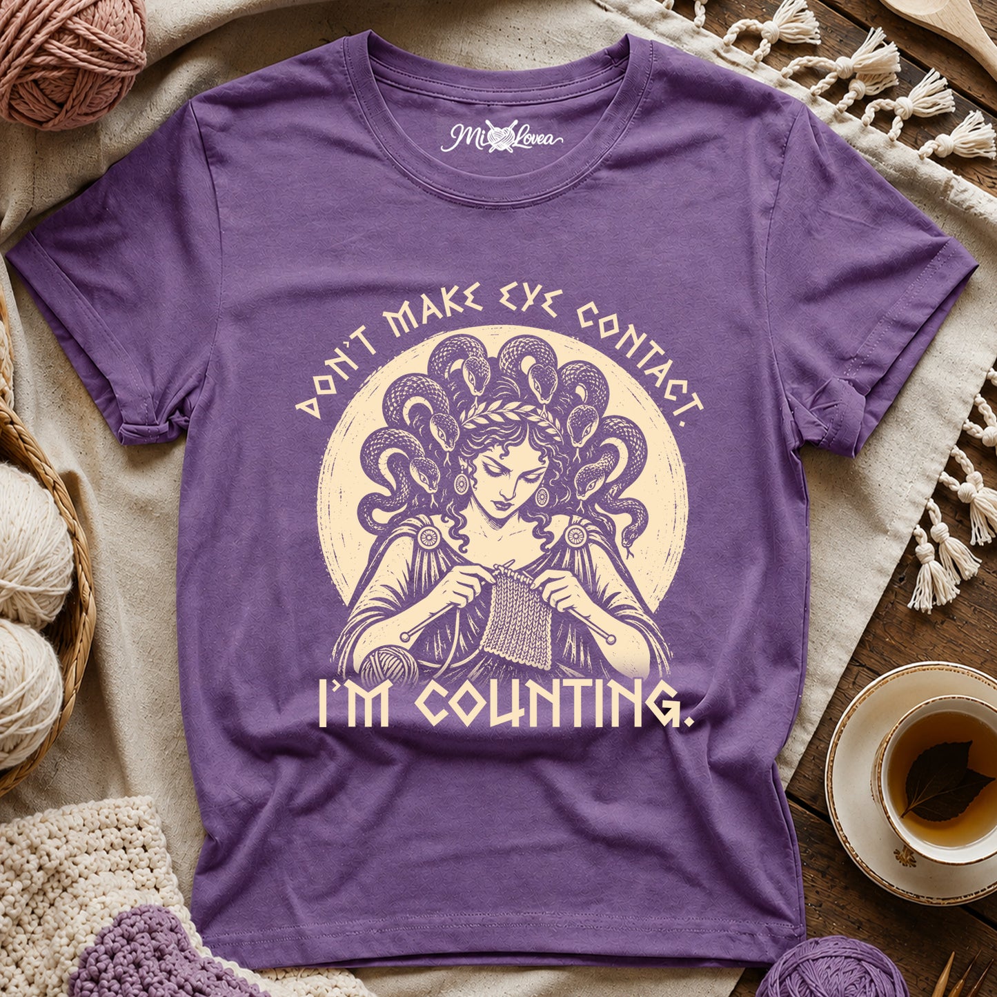 Don't Make Eye Contact I'm Counting T-Shirt