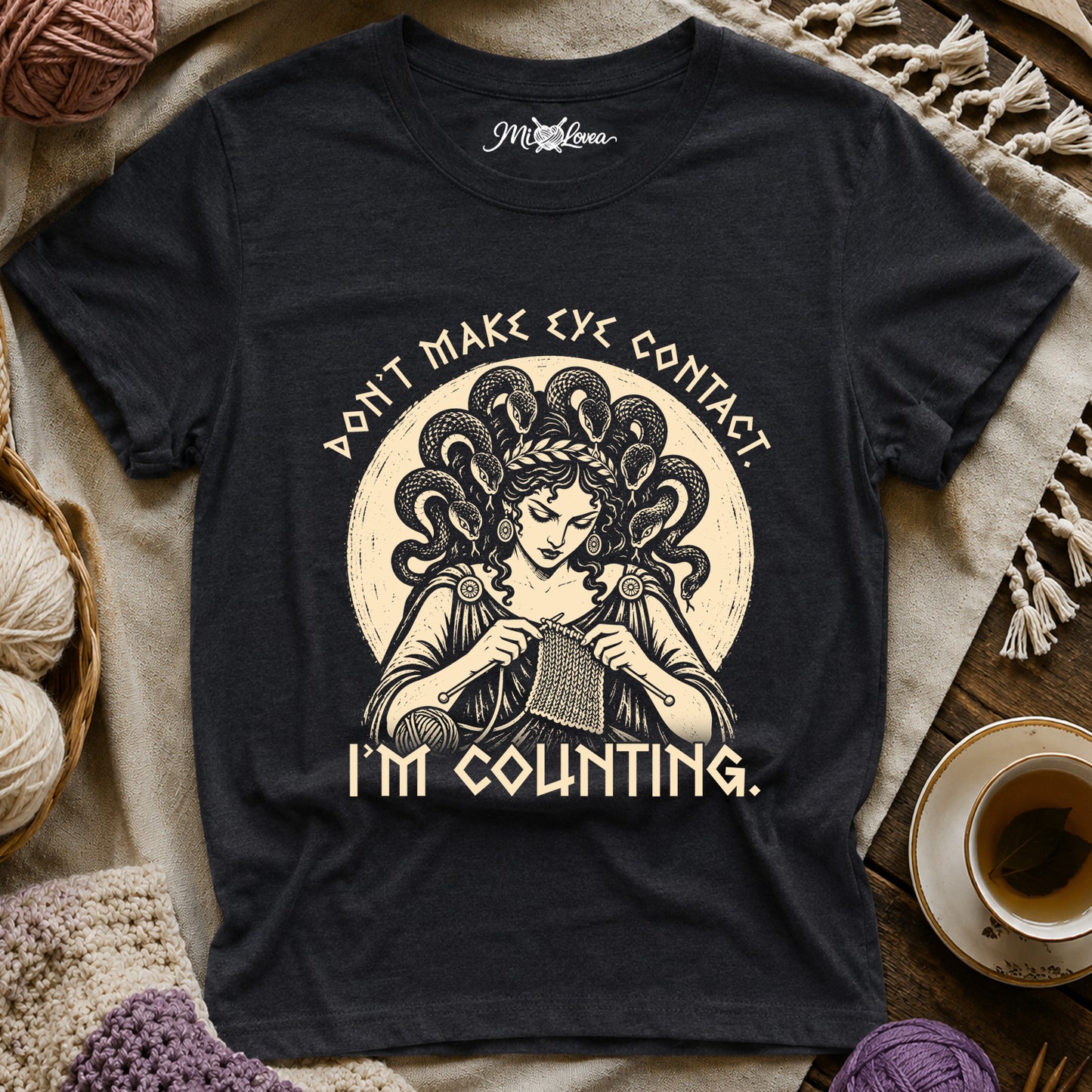 Don't Make Eye Contact I'm Counting T-Shirt