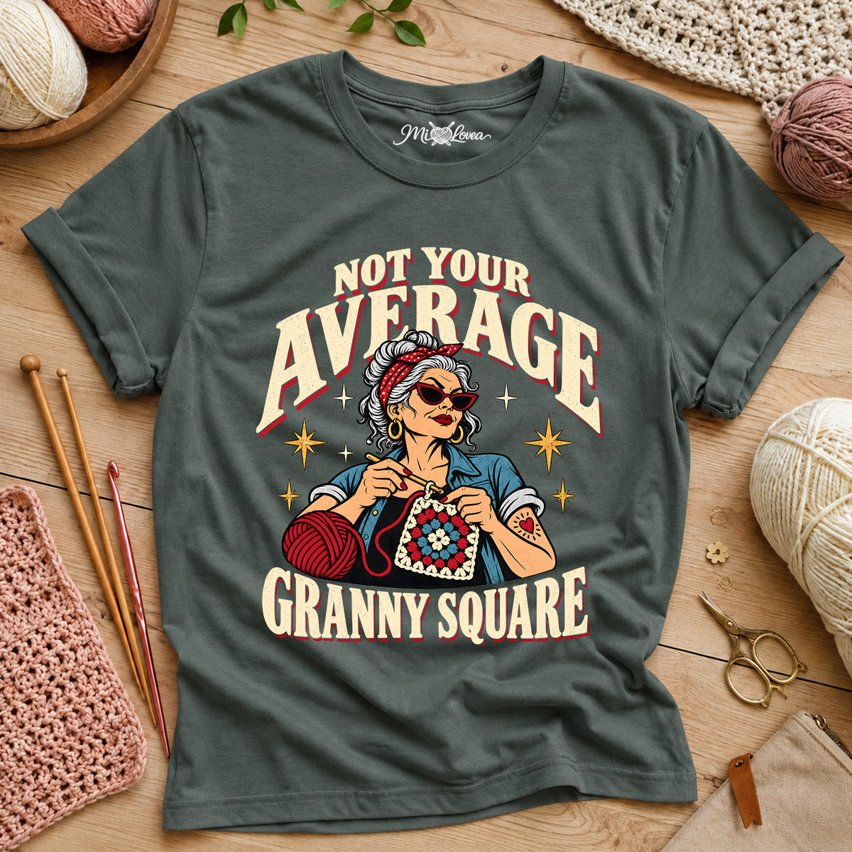 Not Your Average Granny Square T-Shirt