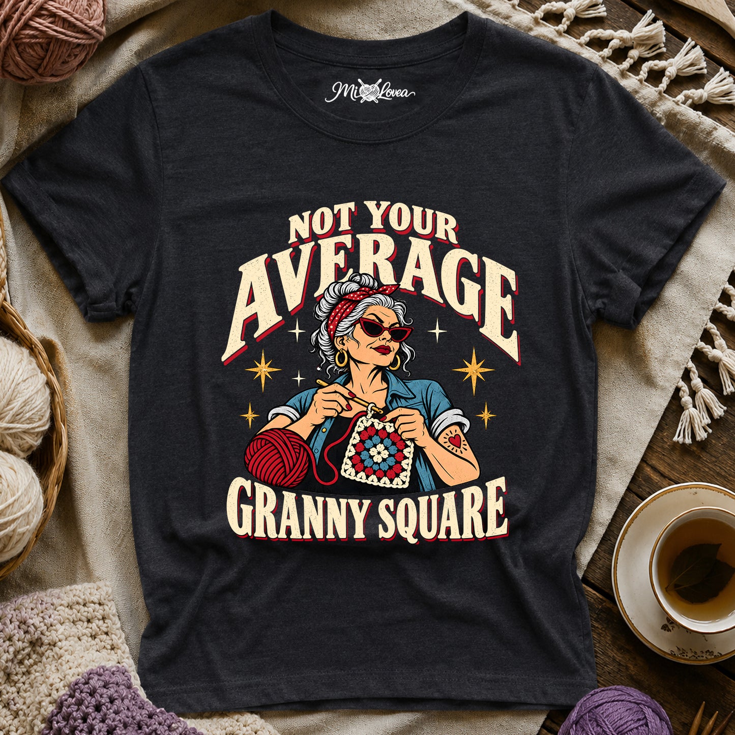 Not Your Average Granny Square T-Shirt