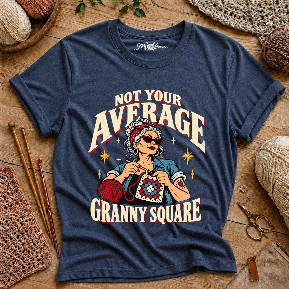 Not Your Average Granny Square T-Shirt