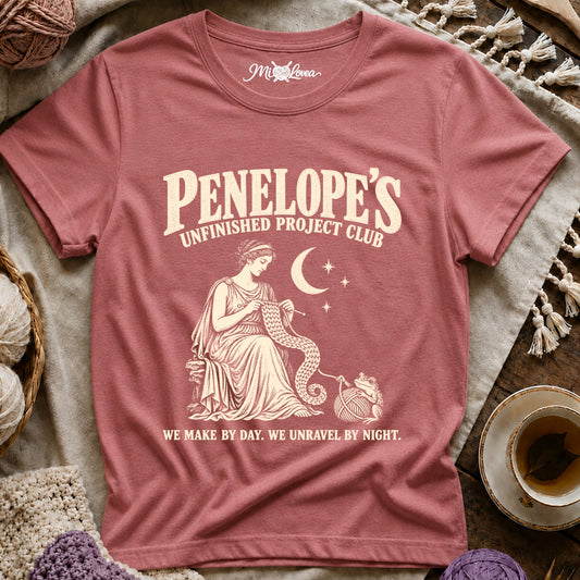 Penelope’s Unfinished Project Club T-Shirt