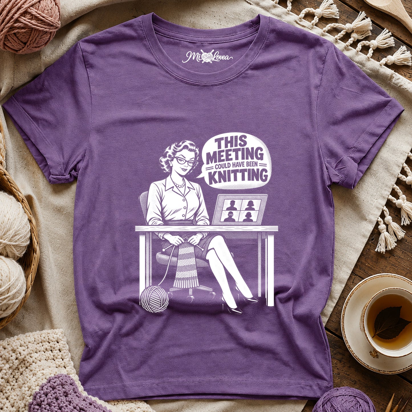 This Meeting Could Have Been Knitting T-Shirt