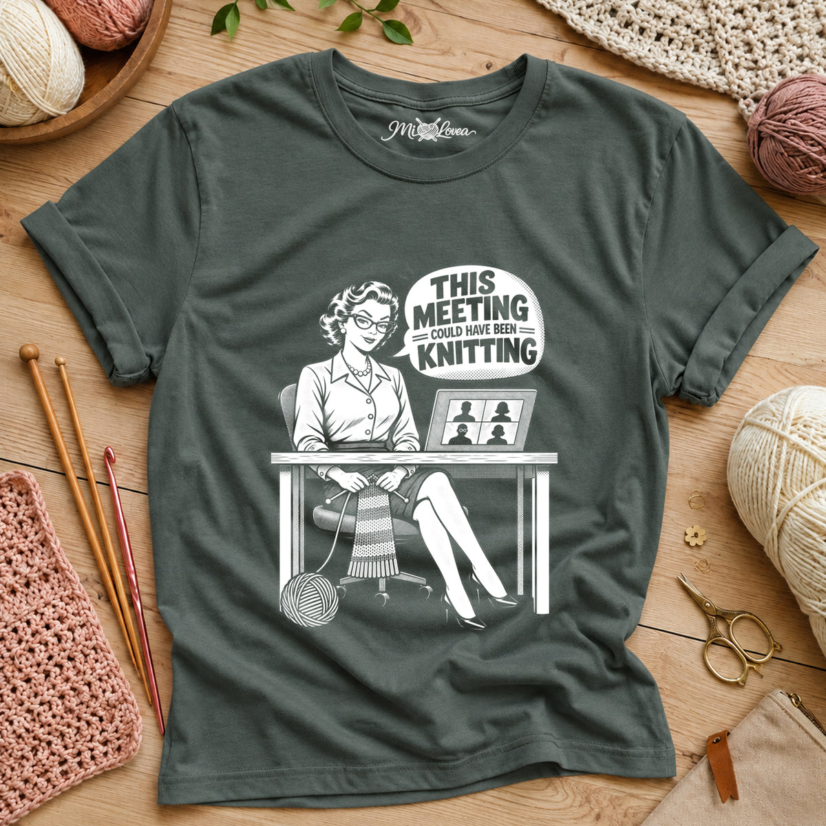 This Meeting Could Have Been Knitting T-Shirt